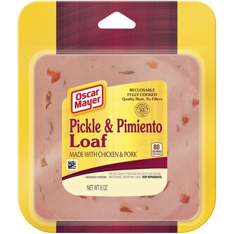 Oscar Mayer Pickle & Pimiento Loaf, 8 oz Vacuum Pack Reviews 2020