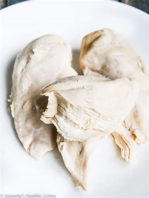 Instant Pot Shredded Poached Chicken Recipe - Jeanette's Healthy Living