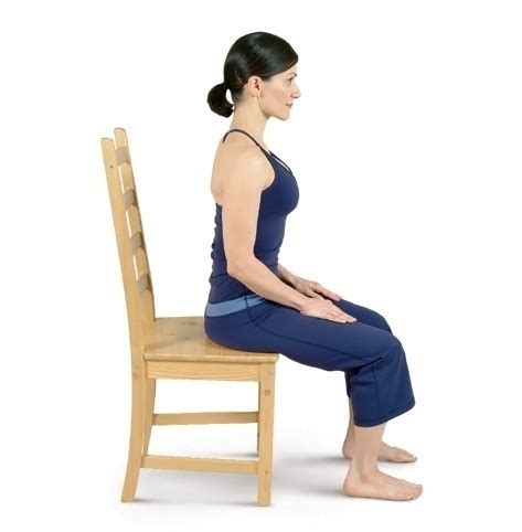 Yoga : Chair Yoga Poses