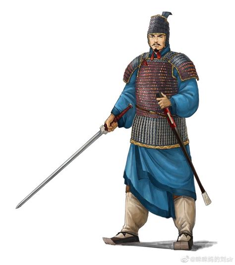 Chinese noble, Han dynasty | Chinese warrior, Han dynasty armor, Han ...