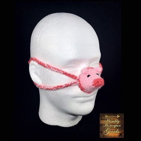 Pink Pig Nose Warmer Nose Mask Child & Adult/teen Sizes - Etsy