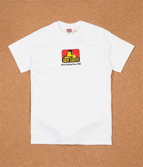 Ben Davis Classic Logo T-Shirt - White | Flatspot