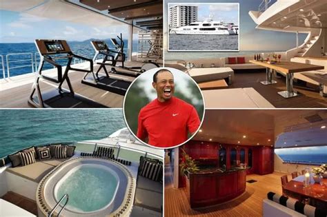 Inside Tiger Woods' luxury yacht equipped with jet skis, elevators and ...