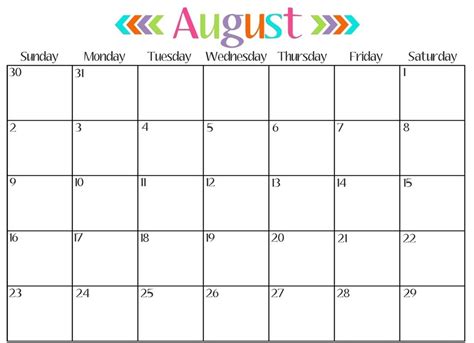 Free Printable Calendar Month By Month - Template Calendar Design