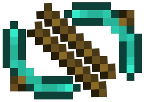 How to make a minecraft diamond sword and diamond pickaxe | KerryAnnMorgan.com