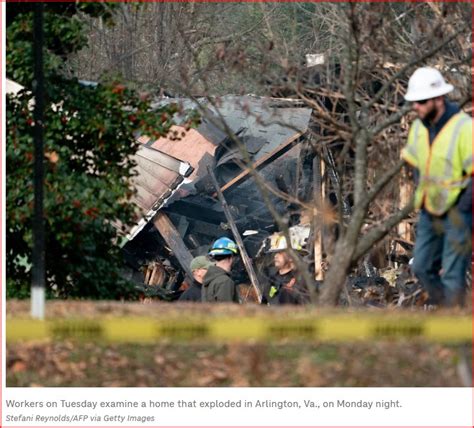 Suspect in Arlington, VA House Explosion Identified, Investigation ...