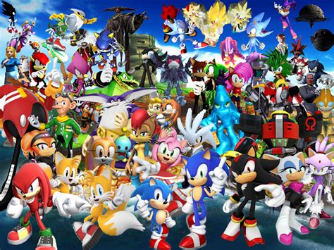 🔥 [50+] Sonic Characters Wallpapers | WallpaperSafari