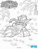 Thunderbolt Coloring Page From Skylanders Trap Team Video Game More  sketch template