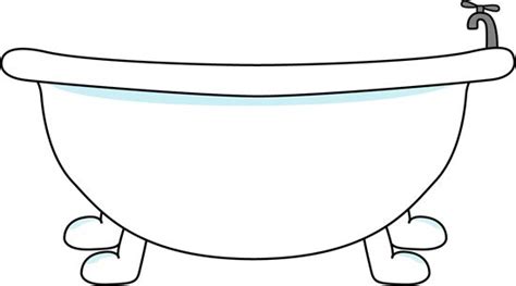 Bathtub clipart outline, Bathtub outline Transparent FREE for download ...