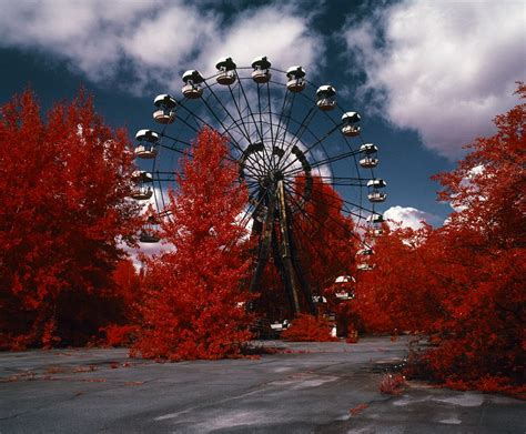 The infrared images that reveal the hidden world around us Photographer captures light humans ...