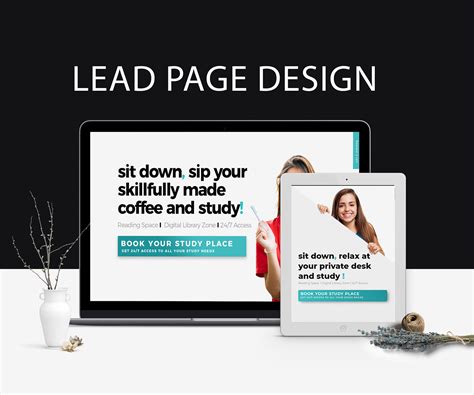 LEAD PAGE DESIGN on Behance