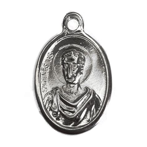 St. Genesius Medal (MED1-074) – Catholic Centre – Your one stop repository shop