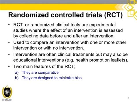 6. Randomised controlled trial