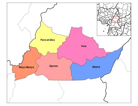 Adamawa Divisions - MapSof.net