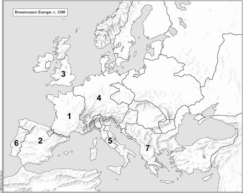 56 Best of Western Europe Blank Map Quiz - insectza