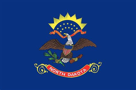 North Dakota State Flag - WorldAtlas.com