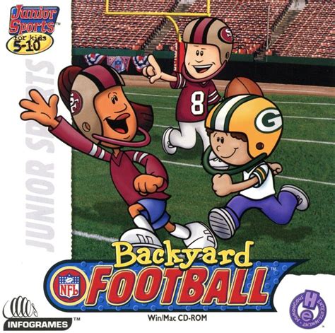 Backyard Football (1999) Windows box cover art - MobyGames