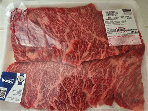 Enjoy Delicious American Wagyu Beef Loin Flap Meat Steaks from Costco • Edel Alon