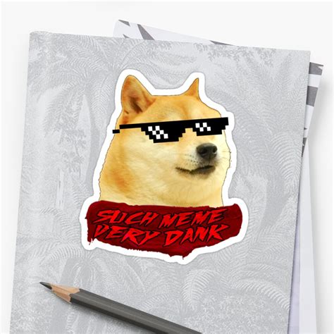 "Doge" Sticker by HuHz | Redbubble