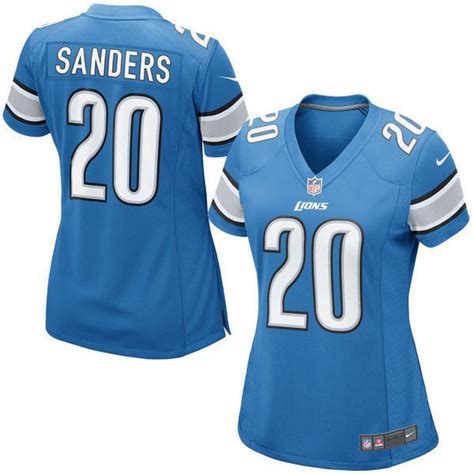 NFL Nike Detroit Lions Womens Barry Sanders Retired Game Jersey ...