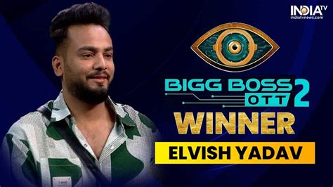 Bigg Boss OTT 2 Winner elvish yadav won the second season with the 25 ...