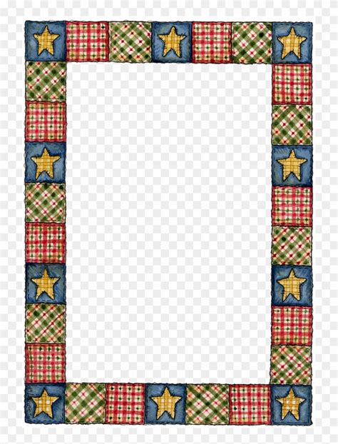 Clip Art Quilt Borders, HD Png Download - 729x1024(#4250839) - PngFind