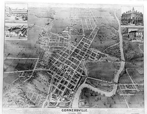 Maps of Connersville Roots Blower Company, Connersville Indiana