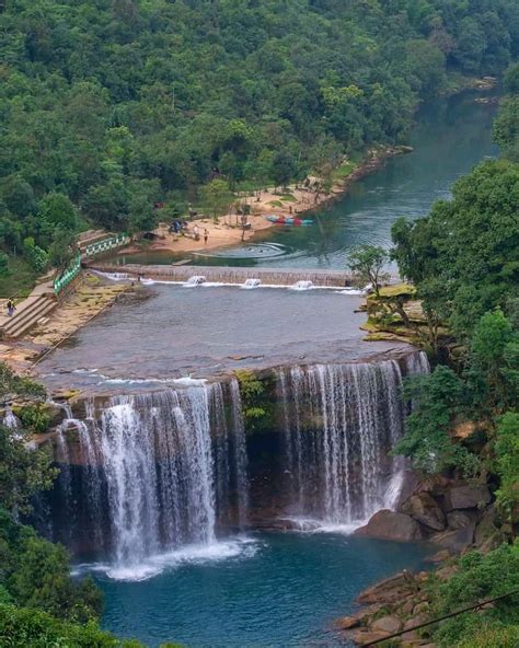 Krang Shuri Waterfall, Meghalaya | Waterfall, Beautiful places to travel, Beautiful photos of nature