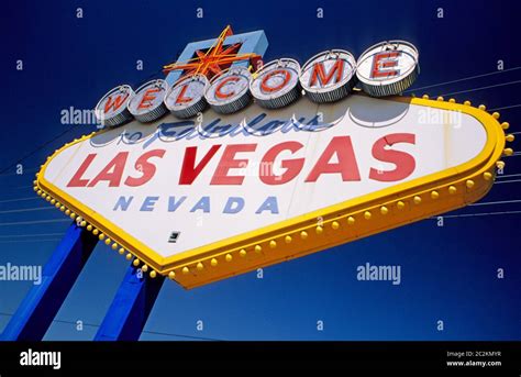 Welcome Sign, Las Vegas, Nevada, USA Stock Photo - Alamy