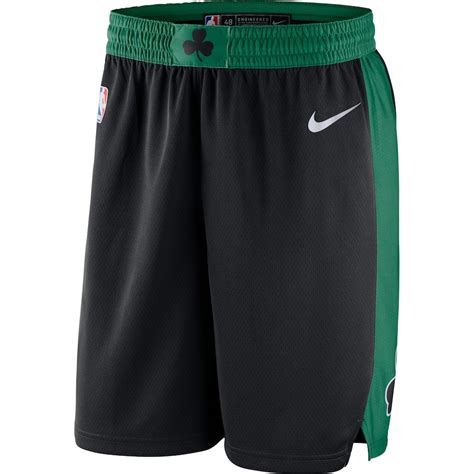 Nike Boston Celtics Black Statement Swingman Basketball Shorts