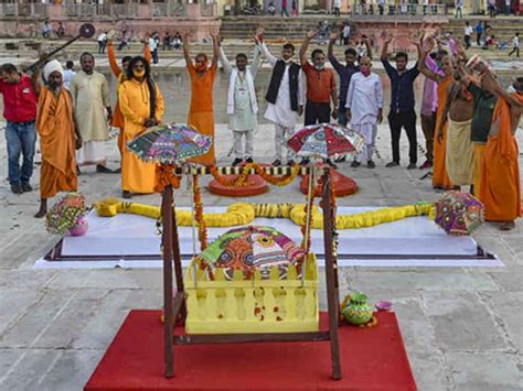 Ayodhya Ram Mandir Bhumi PujanGrand Foundation Stone Laying Ceremony Of ...