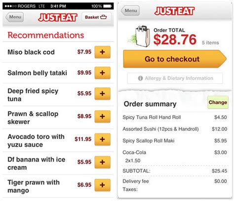 JUST EAT: Easy Online Meal Ordering From Your Desktop or Smart Phone | Vancouverscape