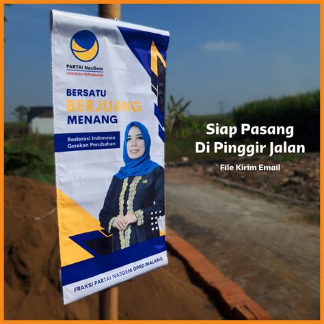 Jual Spanduk Banner Pemilu Caleg Partai | Shopee Indonesia