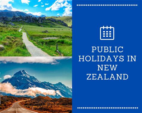 Public Holidays in New Zealand in [year]