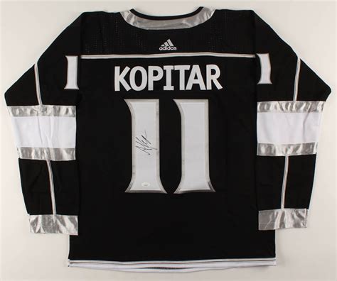 Anze Kopitar Signed Kings Captain Jersey (JSA COA) | Pristine Auction