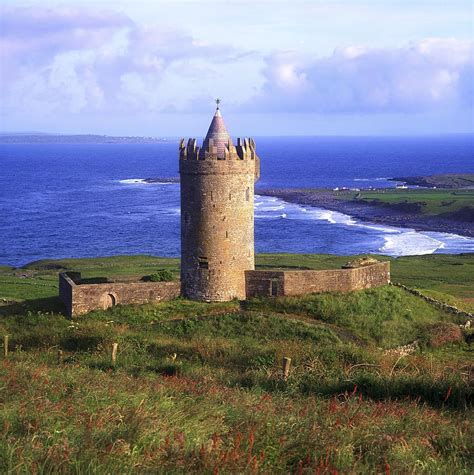 Doonagore Castle, Co Clare, Ireland Photograph by The Irish Image ...