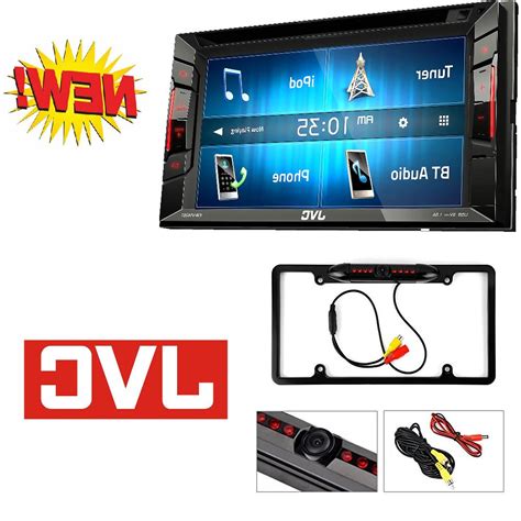 JVC Double Din Bluetooth Car Stereo 6.2" Touchscreen