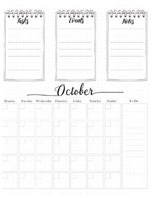 Free Printable October 2022 Calendar | Customize Online