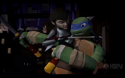 Tmnt Karai And Leo Kissing