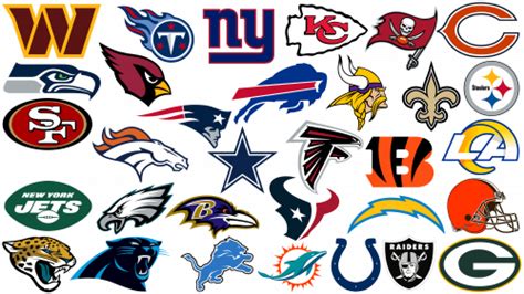 NFL Team Logos: Every National Football League Logo