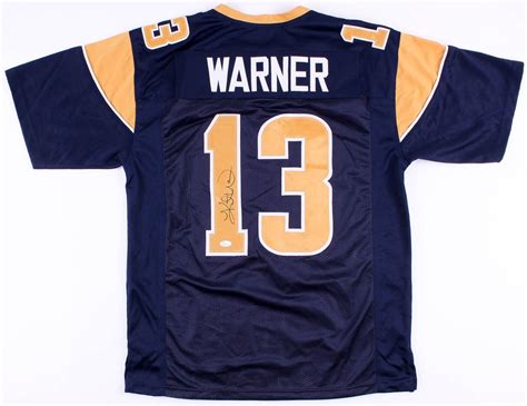 Kurt Warner Signed Rams Jersey (JSA COA) | Pristine Auction