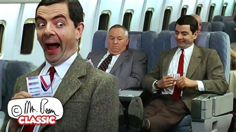 Mr Bean's First Class Flight | Mr Bean: The Movie | Classic Mr Bean ...