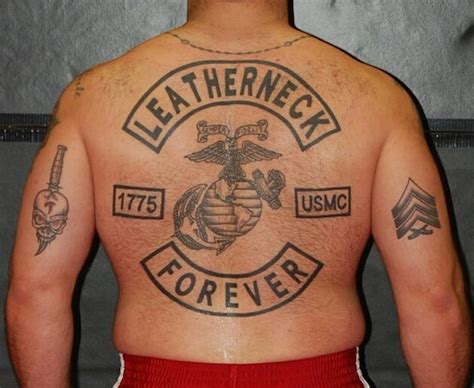 Devil Dog Ink: 104 Insanely Dope Marine Corps Tattoos - TattooBlend