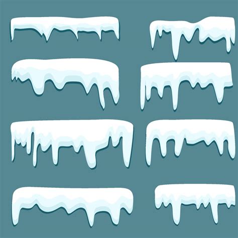 Abstract snow caps of house roof shape 11115125 Vector Art at Vecteezy