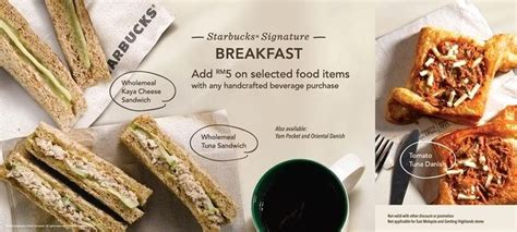 Starbucks Breakfast Menu Promotion in Malaysia | Breakfast menu, Breakfast, Starbucks breakfast