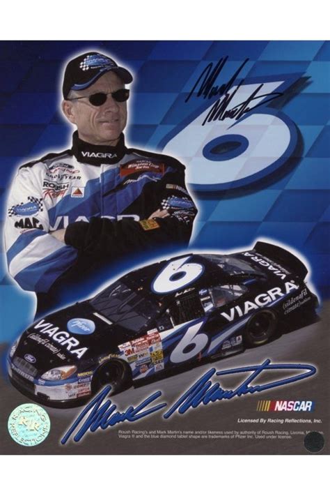 Mark Martin 8x10 Photo Signed Autographed Auto Authenticated COA NASCAR