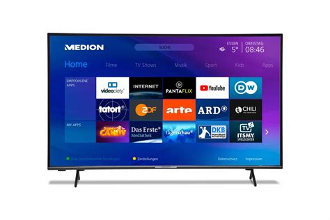 MEDION 55 inch Ultra HD Smart TV end of this week at ALDI Nord