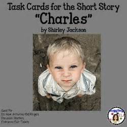 Task Cards for the short story "Charles" by Shirley Jackson Reading Task Cards, Student Reading ...