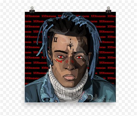 Hd Image Of Xxxtentacion Poster - Xxxtentacion Face Tattoo Png,Xxxtentacion Png - free ...