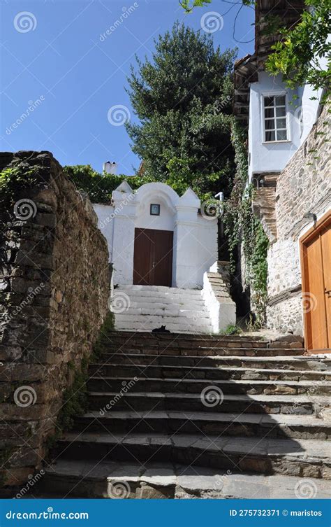 The Karyes is a Settlements Built on Mount Athos Stock Image - Image of ...